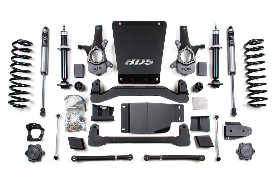 BDS BDS178FS 6 Inch Lift Kit Chevy/fits gmc Avalanche- Surburban- Tahoe- or Yukon 1500 (07-14) 4WD