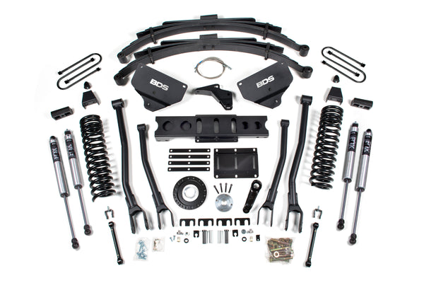 BDS 8 Inch Lift Kit W/ 4-Link RAM 3500 13-18 4WD Diesel 1790FS