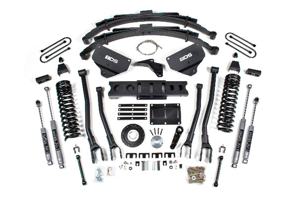 BDS 8 Inch Lift Kit W/ 4-Link Fits RAM 3500 13-18 4WD Diesel 1790H