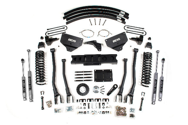 BDS 8 Inch Lift Kit W/ 4-Link Fits RAM 3500 13-18 4WD Diesel 1791H