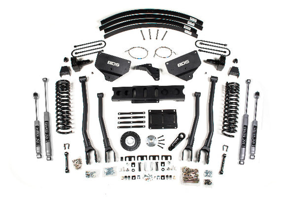BDS 8 Inch Lift Kit W/ 4-Link RAM 3500 13-18 4WD Diesel 1791H