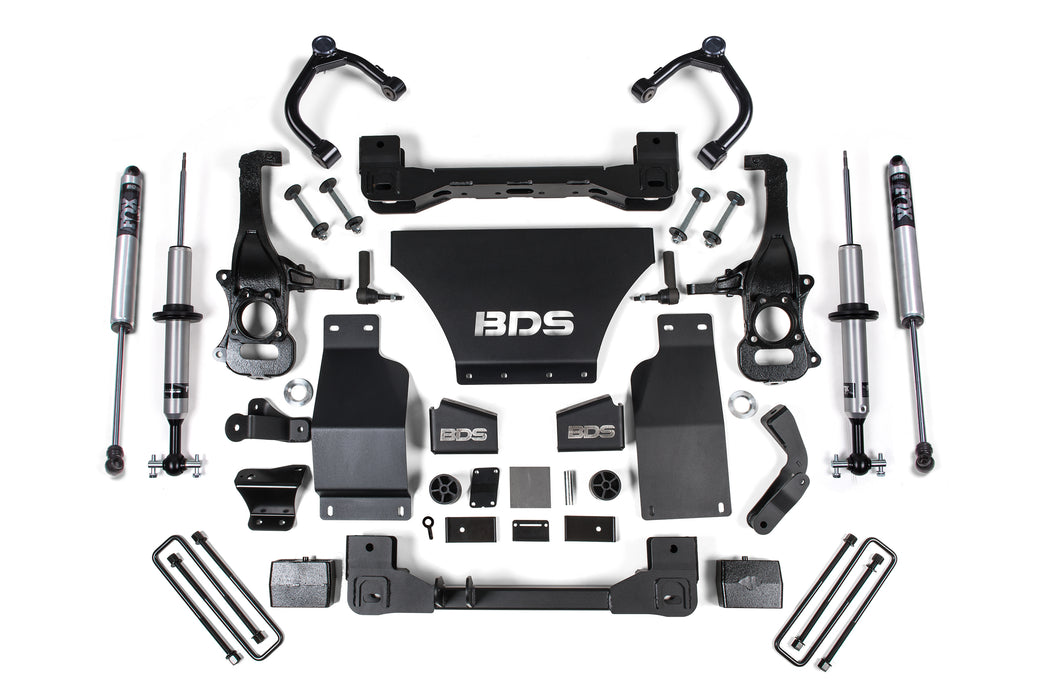 BDS BDS1800FSR 4 Inch Lift Kit Chevy Silverado or fits gmc Sierra 1500 (19-24) 4WD Gas