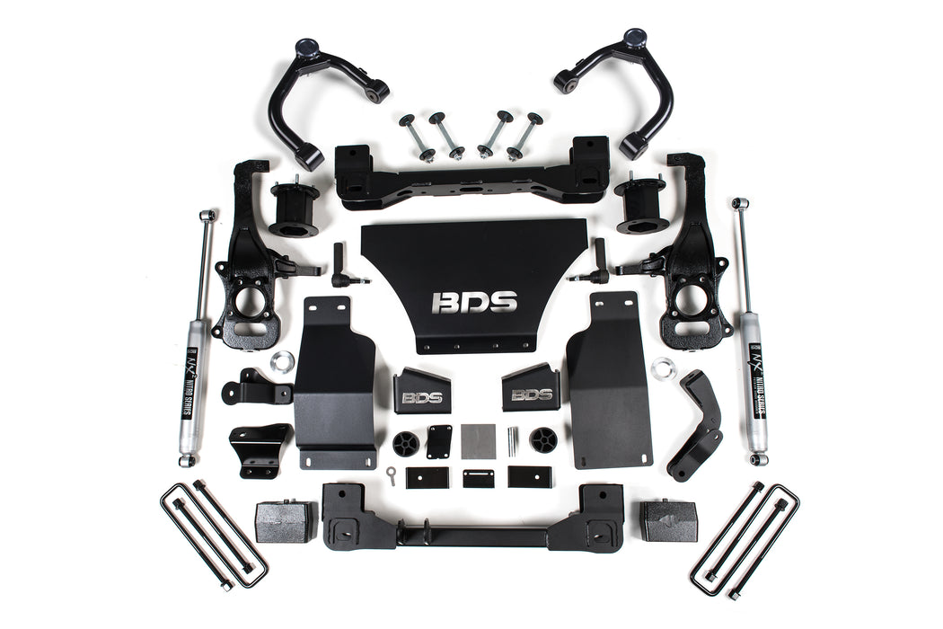 BDS BDS1800H 4 Inch Lift Kit Chevy Silverado or fits gmc Sierra 1500 (19-24) 4WD Gas