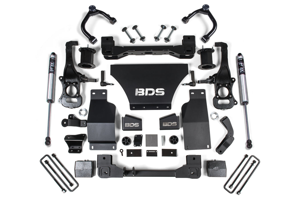 BDS BDS1801FS 6 Inch Lift Kit Chevy Silverado or fits gmc Sierra 1500 (19-24) 4WD Gas