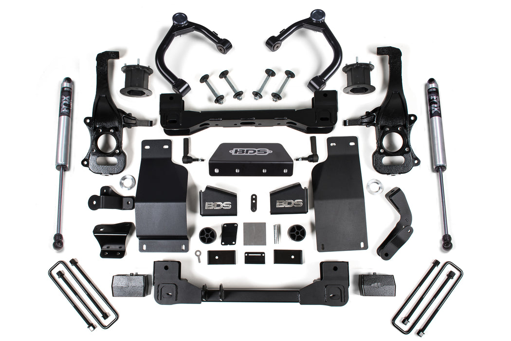 BDS BDS1802FS 4 Inch Lift Kit Chevy Silverado or fits gmc Sierra 1500 (19-24) 4WD Diesel