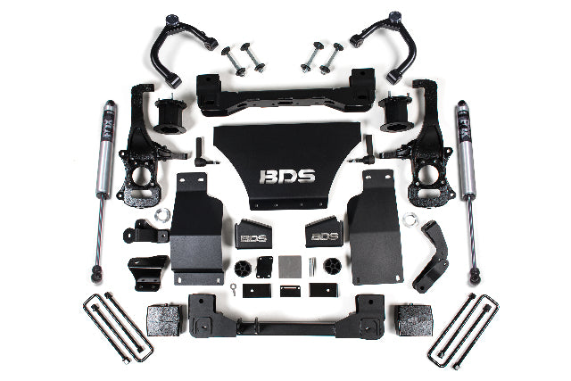 BDS 4 Inch Lift Kit, Fits Chevy Trail Boss Or GMC AT4 1500 19-24 4WD Gas 1805FS