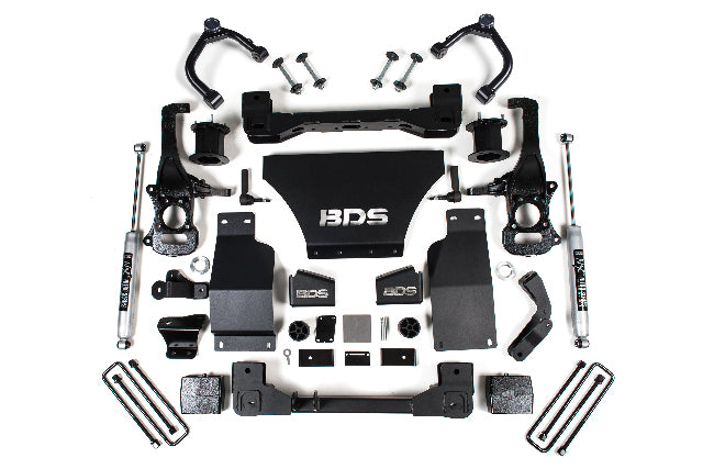 BDS 4 Inch Lift Kit Fits Chevy Trail Boss or Fits GMC AT4 1500 (19-24) 4WD Gas