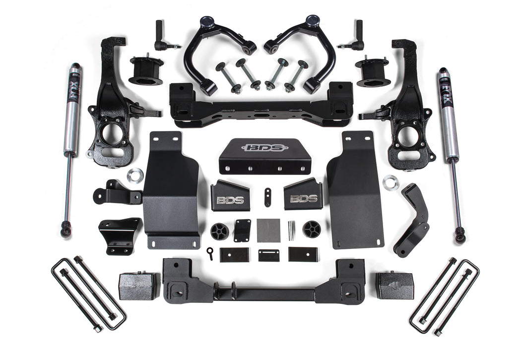 BDS BDS1807FS 4 Inch Lift Kit Chevy Trail Boss or fits gmc AT4 1500 (20-24) 4WD Diesel