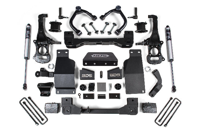 BDS 4 Inch Lift Kit Fits Chevy Trail Boss or Fits GMC AT4 1500 (20-24) 4WD Diesel