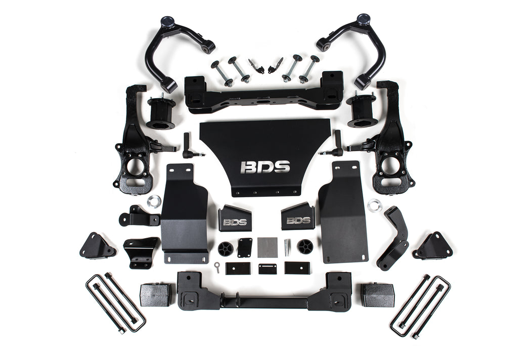 BDS 4 Inch Lift Kit Adaptive Ride Control Only Fits Chevy Silverado High Country or Fits GMC Denali 1500 (19-24) 4WD Gas