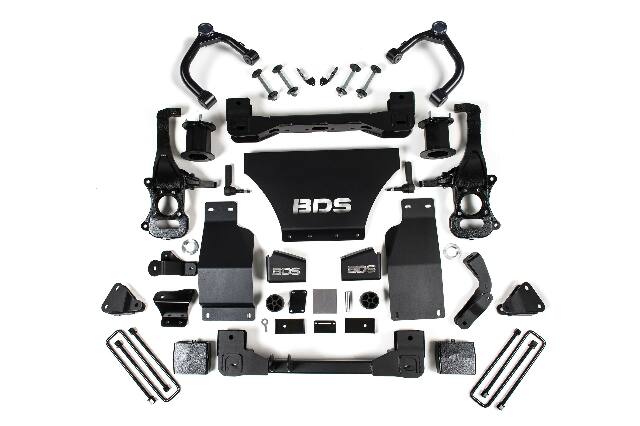BDS 6 Inch Lift Kit Adaptive Ride Control Only Fits Chevy Silverado High Country or Fits GMC Denali 1500 (19-24) 4WD Gas