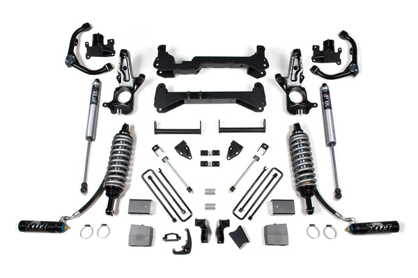 BDS 7 Inch Lift Kit 2.5 Coil-over Conversion, Fits Chevy Silverado Or GMC Sierra 2500HD 01-10 2WD 1818FDSC
