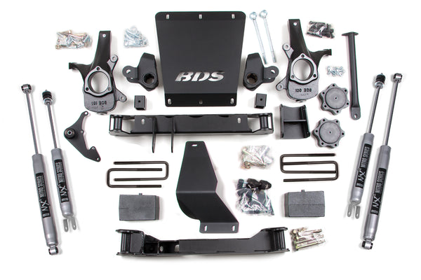 BDS 4.5 Inch Lift Kit, Fits Chevy Silverado Or GMC Sierra 1500 99-06 4WD 181H