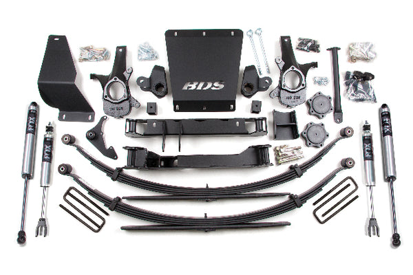 BDS 4.5 Inch Lift Kit, Fits Chevy Silverado Or GMC Sierra 1500 99-06 4WD 182FS