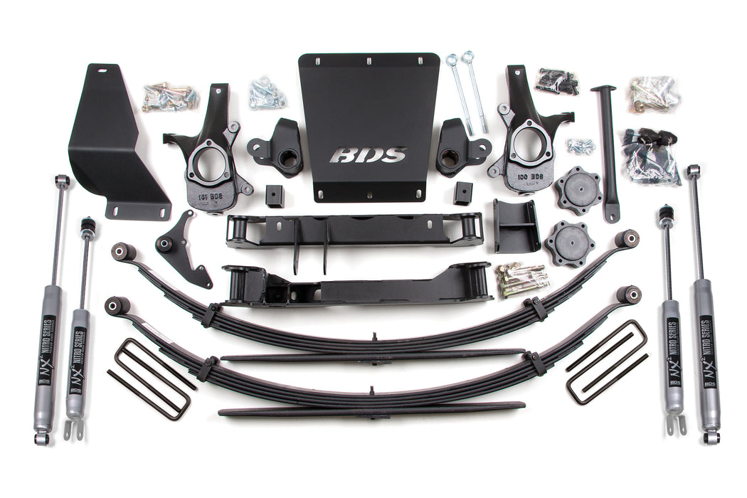 BDS BDS182H 4.5 Inch Lift Kit Chevy Silverado or fits gmc Sierra 1500 (99-06) 4WD