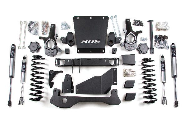 BDS 6 Inch Lift Kit, Fits Chevy/ GMC Avalanche, Surburban, Tahoe, Or Yukon 1500 00-06 4WD 183FS