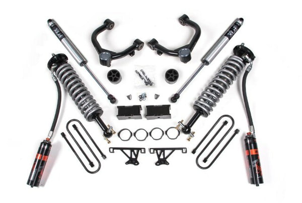 BDS 2025 Chevy Tb/gmc AT4 1500 4WD 1.5" Suspension Lift Kit, 0.5" Rear, Block - Fox 2.5 Pes C/o Front, Fox 2.0 Ps Rear 1858PSS
