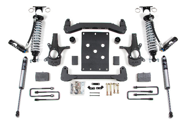 BDS 4 Inch Lift Kit 2.5 Coil-over, Fits Chevy Silverado Or GMC Sierra 1500 07-13 2WD 186FDSC
