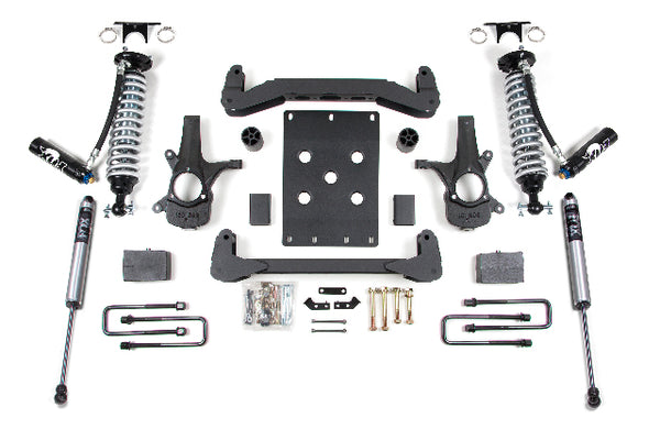 BDS 4 Inch Lift Kit 2.5 Coil-over, Fits Chevy Silverado Or GMC Sierra 1500 07-13 2WD 186FDSC