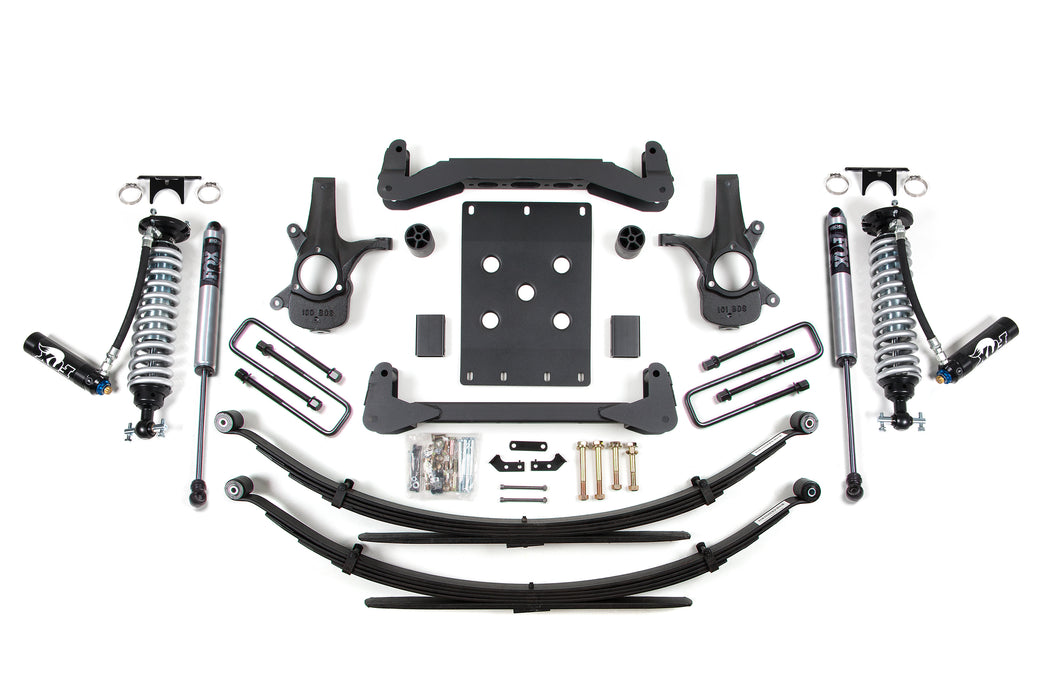 BDS 4 Inch Lift Kit 2.5 Coil-Over Fits Chevy Silverado or Fits GMC Sierra 1500 (07-13) 2WD