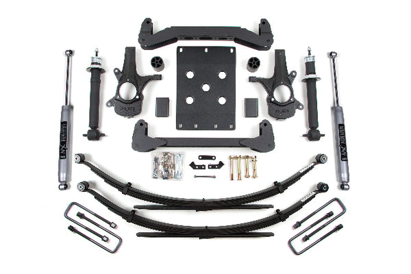 BDS 4 Inch Lift Kit, Fits Chevy Silverado Or GMC Sierra 1500 07-13 2WD 187H