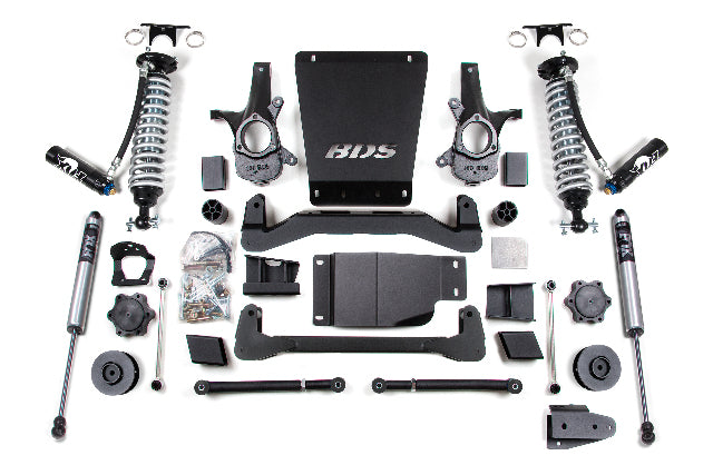BDS 4 Inch Lift Kit 2.5 Coil-Over Fits Chevy/Fits GMC Avalanche, Suburban, Tahoe, or Yukon 1500 (07-14) 4WD