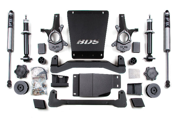 BDS 4 Inch Lift Kit, Fits Chevy/ GMC Avalanche, Surburban, Tahoe, Or Yukon 1500 07-14 4WD 188FS