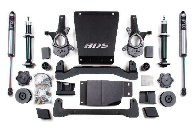 BDS 4 Inch Lift Kit Fits Chevy/Fits GMC Avalanche, Surburban, Tahoe, or Yukon 1500 (07-14) 4WD