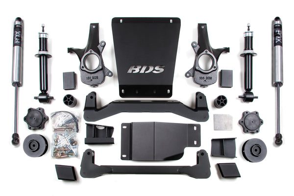 BDS 4 Inch Lift Kit, Fits Chevy/ GMC Avalanche, Surburban, Tahoe, Or Yukon 1500 07-14 4WD 900FS