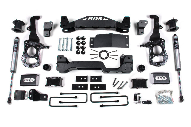 BDS 4 Inch Lift Kit, Fits Ford F150 21-25 4WD 1902FS