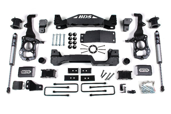 BDS 4 Inch Lift Kit, Fits Ford F150 21-25 4WD 1902FS