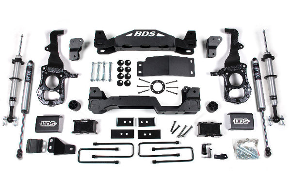 BDS 4 Inch Lift Kit 2.0 Strut, Fits Ford F150 21-25 4WD 1902FSR