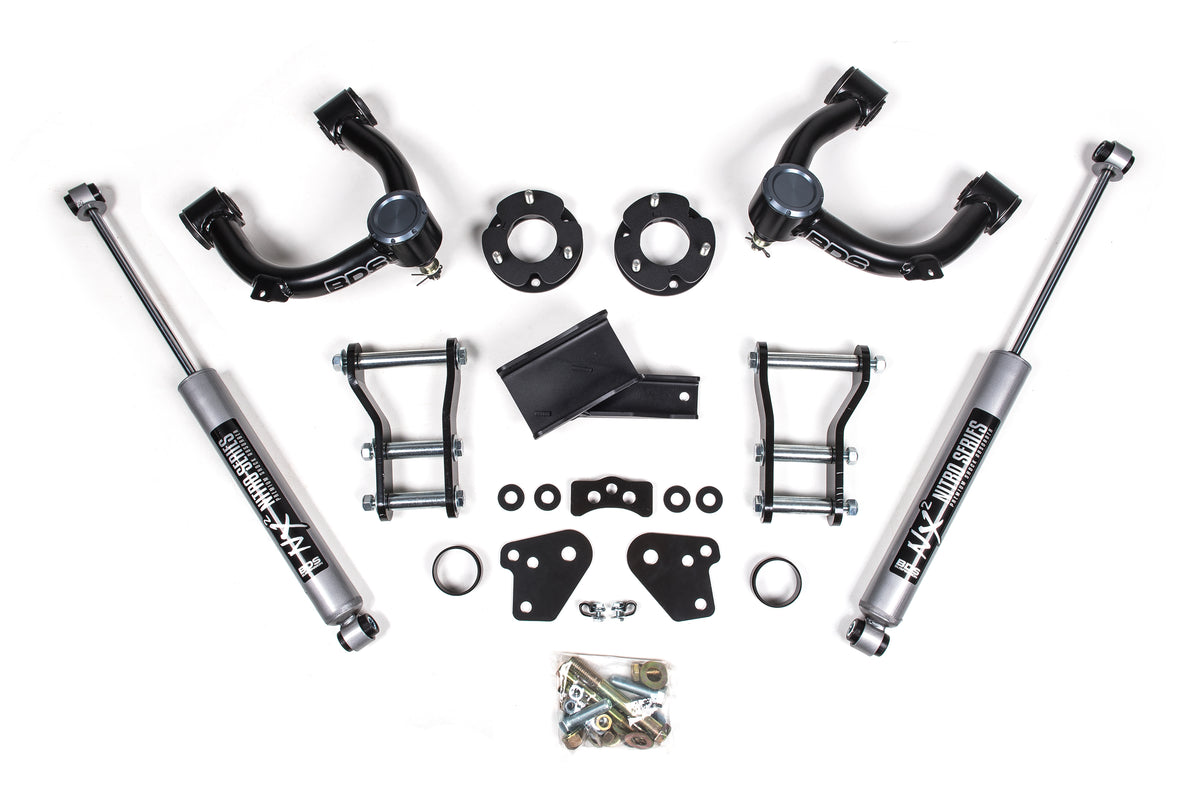 BDS 3.5 Inch Lift Kit, Fits Ford Ranger 19-23 4WD 1906FS