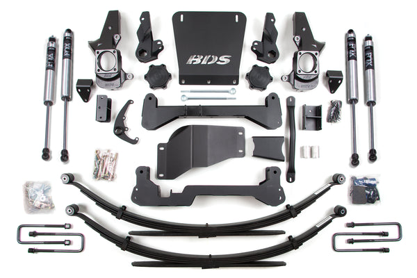 BDS 7 Inch Lift Kit, Fits 2007 Chevrolet Suburban 2500 1822FS