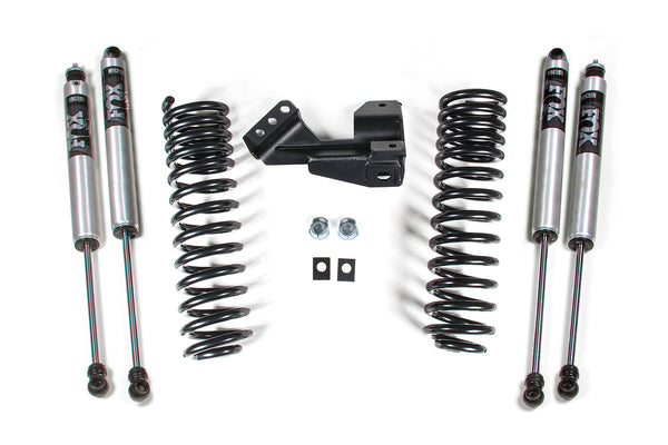 BDS 1-2 Inch Leveling Kit Performance Spring, Fits Ford F250/F350 Super Duty 1 Inch Lift 17-19 2 Inch Lift 20-25 4WD Diesel & Gas 1910FS