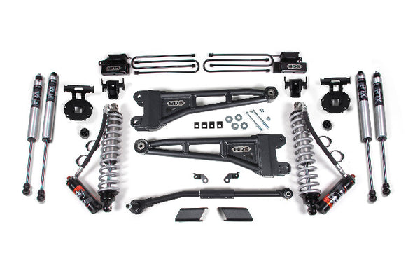 BDS 2.5 Inch Lift Kit W/ Radius Arm 2.5 Performance Elite Coil-over Conversion, Fits Ford F450 Super Duty 20-22 4WD 1915FPE