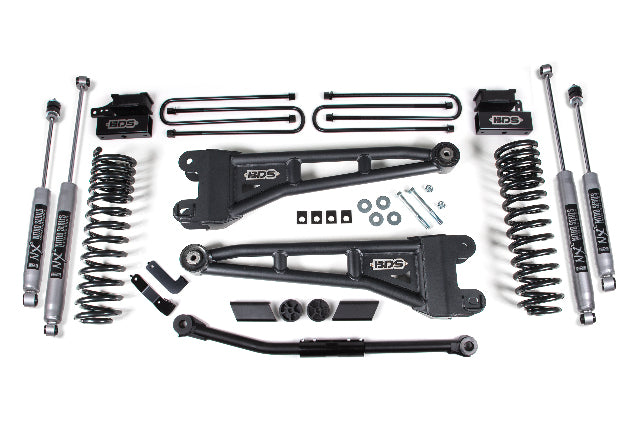 BDS 2.5 Inch Lift Kit W/ Radius Arm, Fits Ford F450 Super Duty 20-22 4WD Diesel & Gas 1915H