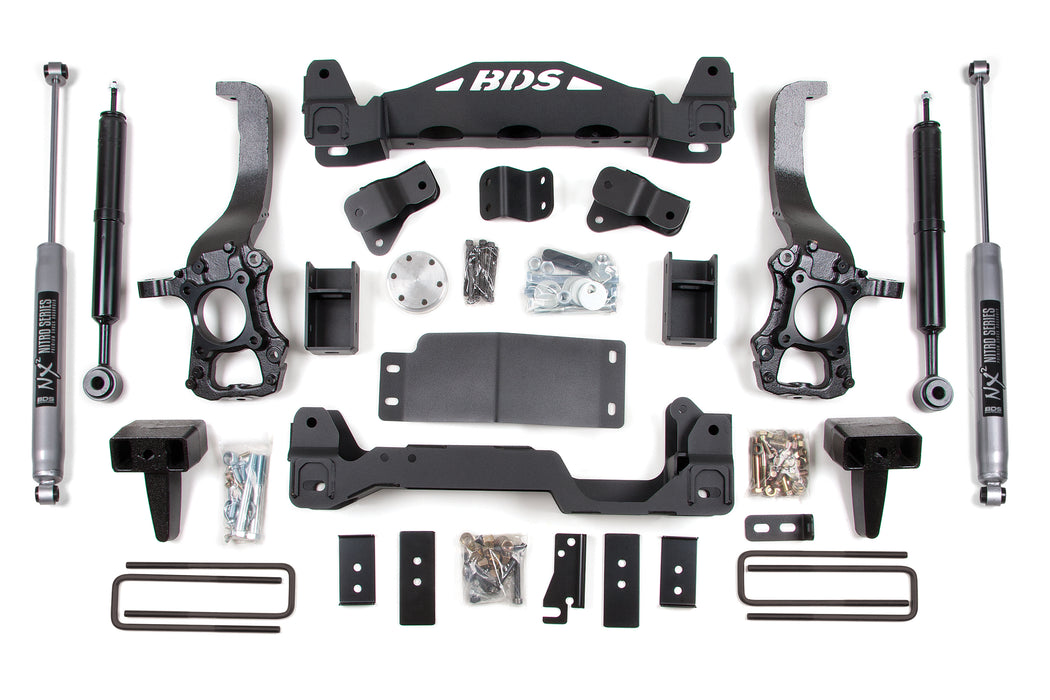 BDS 6 Inch Lift Kit Fits Ford F150 (09-13) 4WD