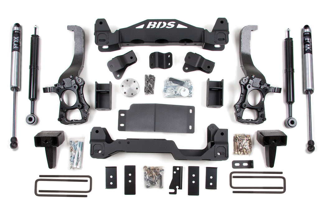 BDS 6 Inch Lift Kit Fits Ford F150 (09-13) 4WD