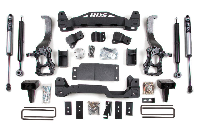 BDS 6 Inch Lift Kit Fits Ford F150 (09-13) 4WD
