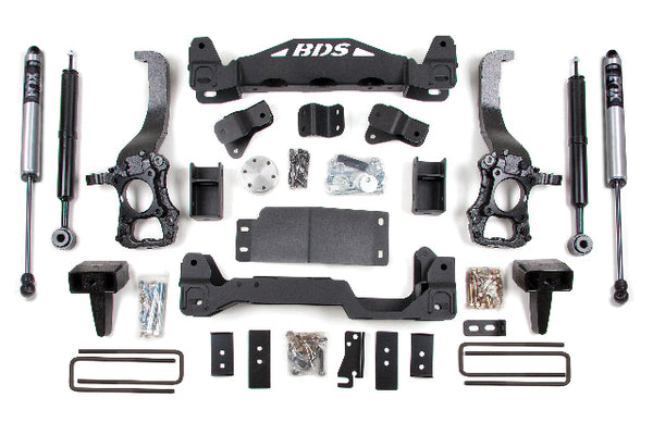 BDS 6 Inch Lift Kit, Fits Ford F150 09-13 4WD 1919FS
