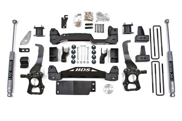 BDS 4 Inch Lift Kit, Fits Ford F150 2014 4WD 1920H