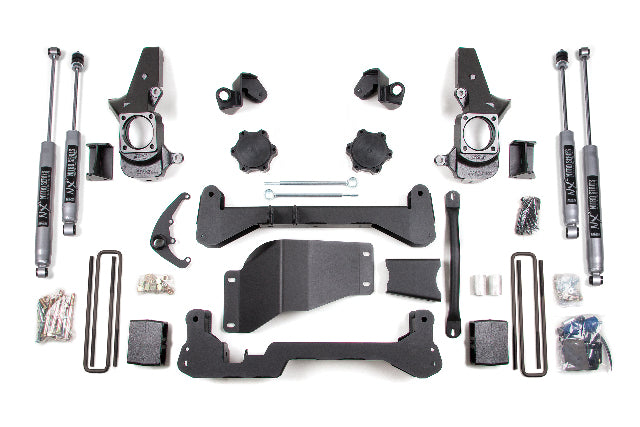 BDS 4.5 Inch Lift Kit Fits Chevy Silverado or Fits GMC Sierra 2500HD/3500 (01-10) SRW 4WD