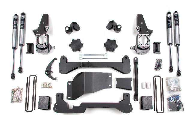 BDS 4.5 Inch Lift Kit Fits Chevy Silverado or Fits GMC Sierra 2500HD/3500 (01-10) SRW 4WD