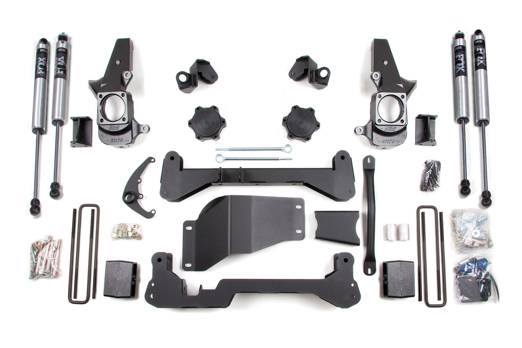 BDS 4.5 Inch Lift Kit Fits Chevy Silverado or Fits GMC Sierra 2500HD/3500 (01-10) SRW 4WD