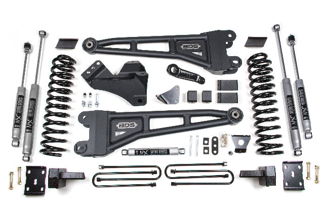 BDS 6 Inch Lift Kit W/ Radius Arm, Fits Ford F250/F350 Super Duty 08-10 4WD Gas 1956FS
