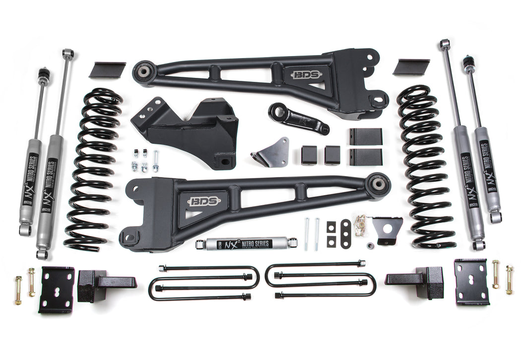 BDS BDS1954FS 6 Inch Lift Kit w/ Radius Arm Ford F250/F350 Super Duty (08-10) 4WD Diesel