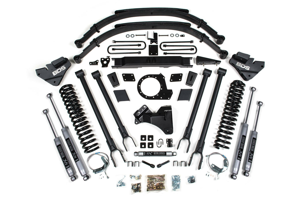 BDS BDS1960FS 9 Inch Lift Kit w/ 4-Link Ford F250/F350 Super Duty (20-22) 4WD Gas