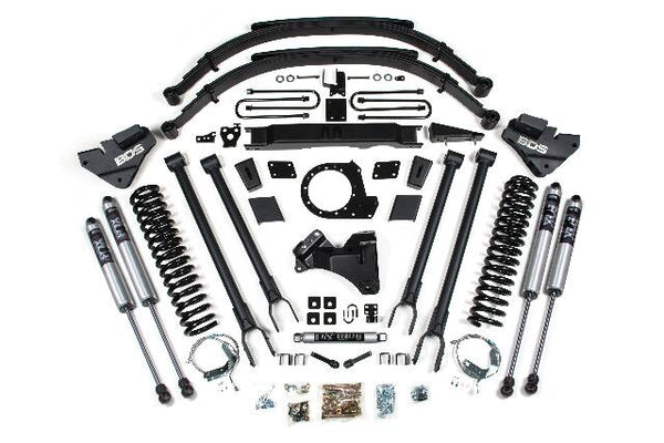 BDS 9 Inch Lift Kit W/ 4-Link, Fits Ford F250/F350 Super Duty 20-22 4WD Diesel 1959FS