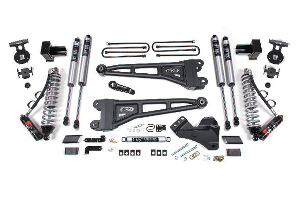 BDS 4 Inch Lift Kit W/ Radius Arm 2.5 Performance Elite Coil-over Conversion, Fits Ford F250/F350 Super Duty 17-19 4WD Diesel 1970FPE